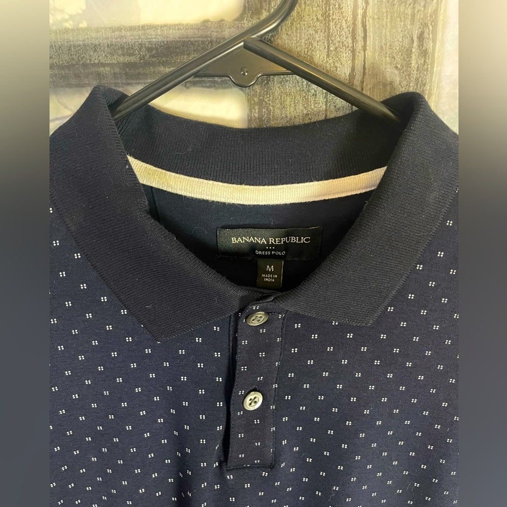 Banana Republic polo shirt.